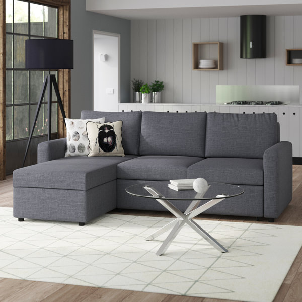 Zipcode Design Blais Sleeper Corner Sofa Bed & Reviews Wayfair.co.uk